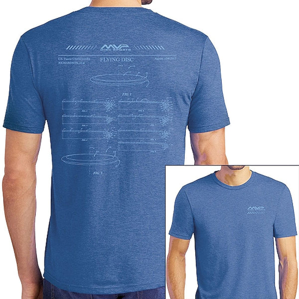 MVP Disc Sports Apparel (MVP Cotton Tee Shirt - Patent Pending)