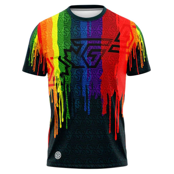 Thought Space Athletics Disc Golf Apparel (Thomas Gilbert Pride Jersey)