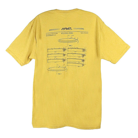 MVP Disc Sports Apparel (MVP Cotton Tee Shirt - Patent Pending)