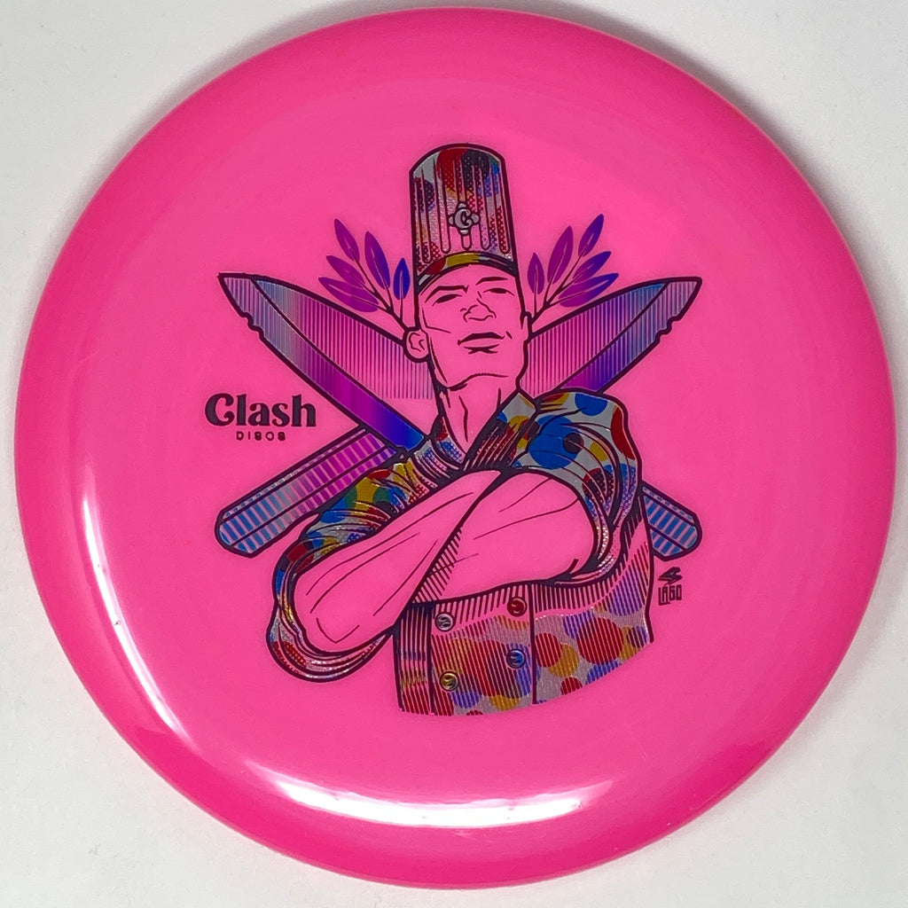 Clash Discs Peach (Steady - "Clash Chef" Stamp) Midrange