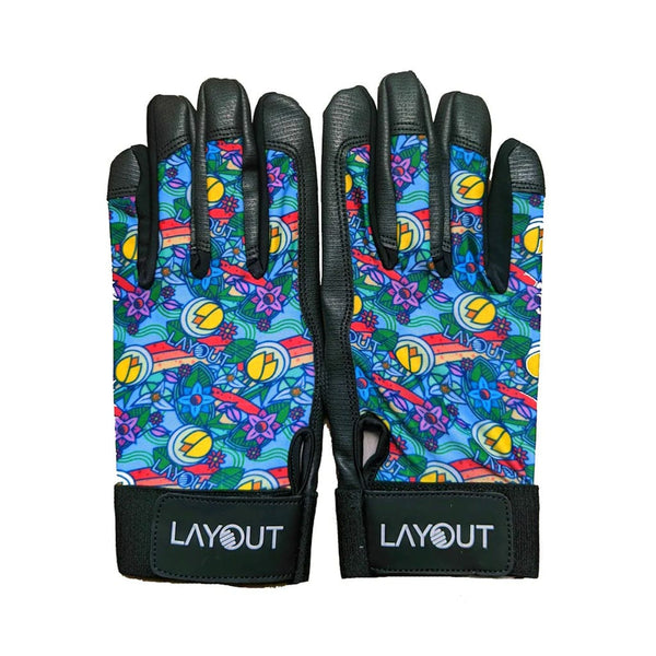 Ultimate Frisbee Gloves (Layout Classic Gloves Floral)