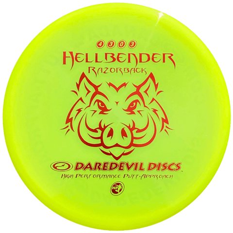 Daredevil Discs Hellbender (High Performance - Razorback) Putt & Approach