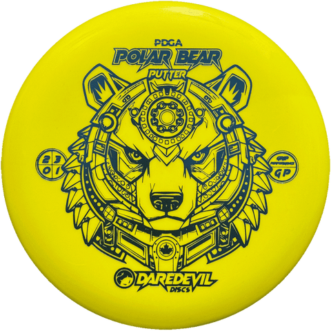 Daredevil Discs Polar Bear (Grip Performance) Putt & Approach