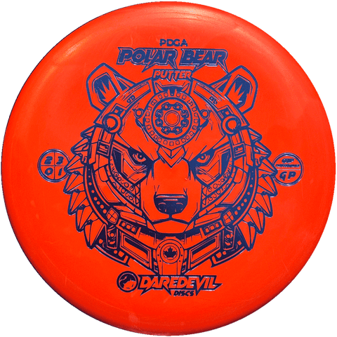 Daredevil Discs Polar Bear (Grip Performance) Putt & Approach