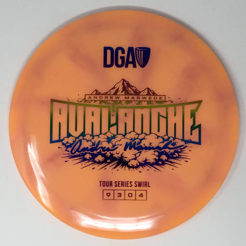 DGA Avalanche (Tour Series Swirl - Andrew Marwede 2026 Tour Series) Fairway Driver