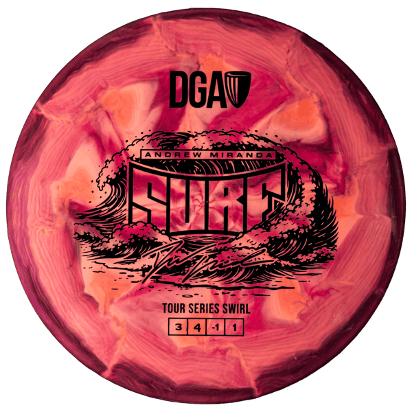 DGA Surf (Tour Series Swirl - Andrew Miranda 2026 Tour Series) Putt & Approach