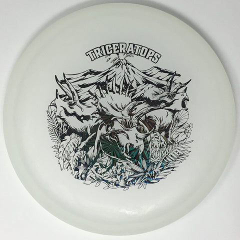 Dino Discs Triceratops (Egg Shell Glow) Putt & Approach