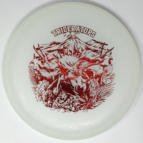 Dino Discs Triceratops (Egg Shell Glow) Putt & Approach