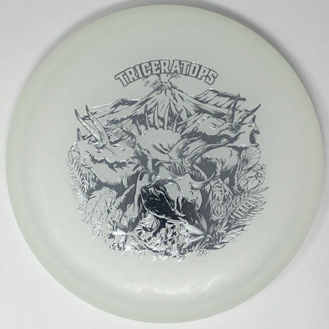 Dino Discs Triceratops (Egg Shell Glow) Putt & Approach