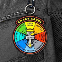 Disc Golf Pins Key Chain (Crazy Caddy Disc Golf Game) Accessory