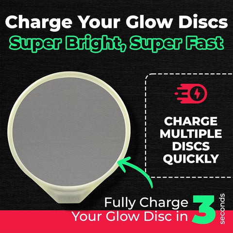 Disc in the Dark HALO Red Disc Golf Glow Charger Accessory