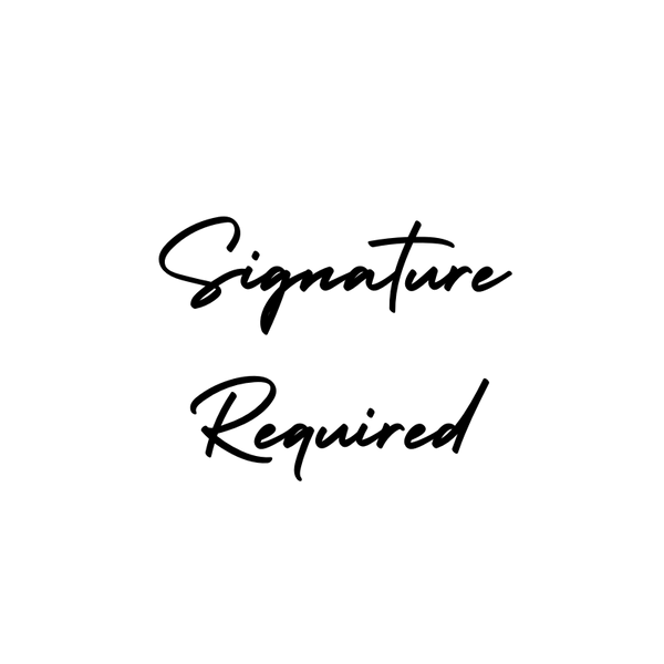 Disc Republic Signature Required On Delivery Insurance
