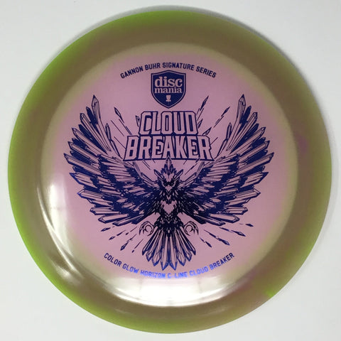 Discmania Cloud Breaker (Color Glow Horizon C-Line - Gannon Buhr 2024 Creator Series) Distance Driver