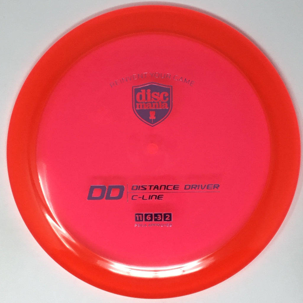 Red Distance Driver Disc Discmania - DD (C-Line Reinvented) - Distance Driver – Disc Republic