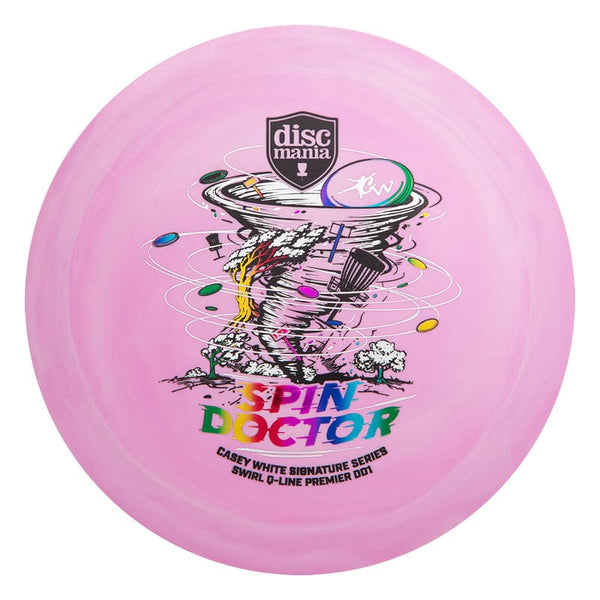 Discmania DD1 (Swirl Premier Q-Line - Spin Doctor Casey White 2026 Signature Series) Distance Driver