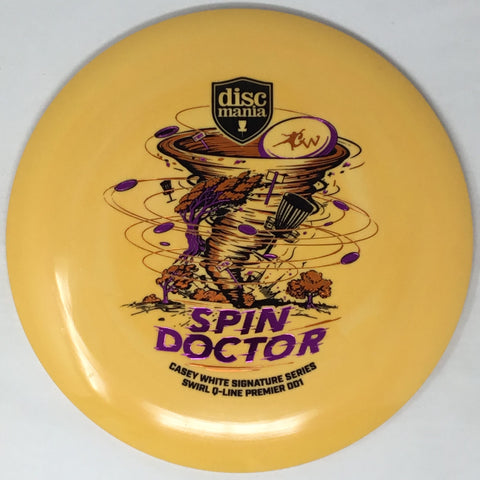Discmania DD1 (Swirl Premier Q-Line - Spin Doctor Casey White 2026 Signature Series) Distance Driver