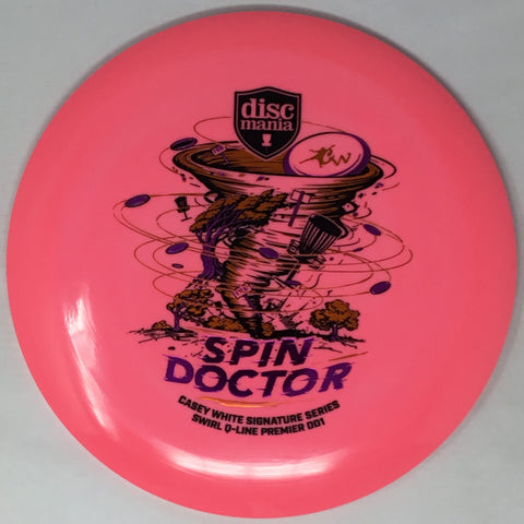 Discmania DD1 (Swirl Premier Q-Line - Spin Doctor Casey White 2026 Signature Series) Distance Driver