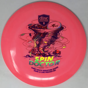 Discmania DD1 (Swirl Premier Q-Line - Spin Doctor Casey White 2026 Signature Series) Distance Driver