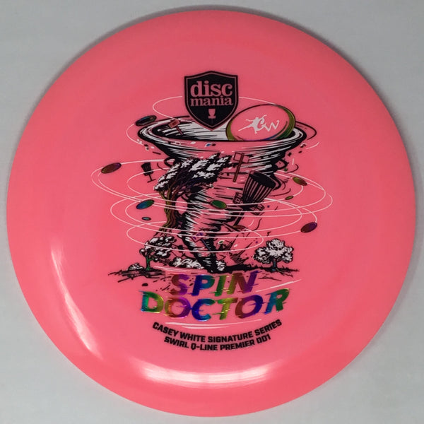 Discmania DD1 (Swirl Premier Q-Line - Spin Doctor Casey White 2026 Signature Series) Distance Driver