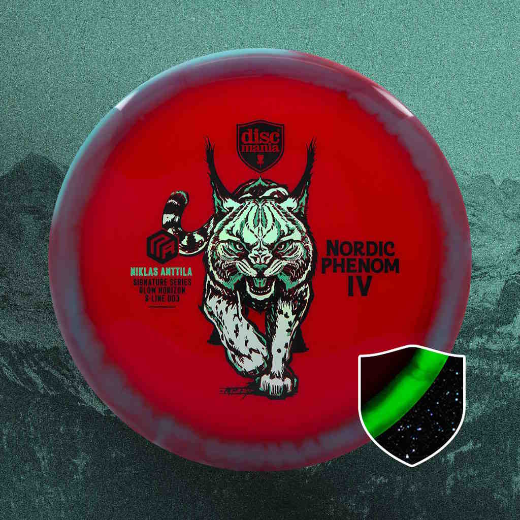Discmania DD3 (Glow Horizon S-Line - Niklas Anttila "Nordic Phenom 4" Signature Series) Distance Driver