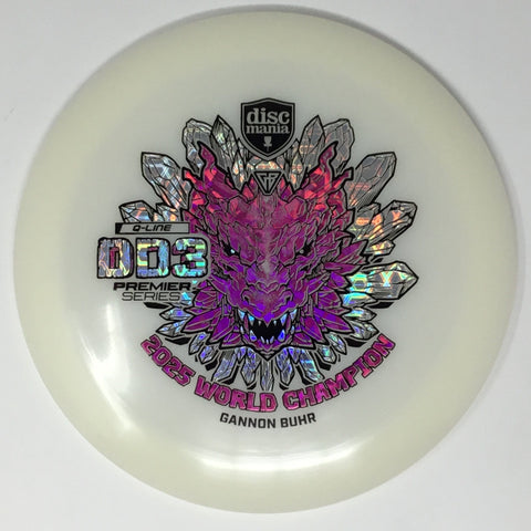 Discmania DD3 (Q-Line - Gannon Buhr 2025 World Champion) Distance Driver
