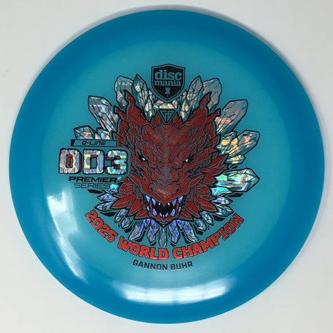 Discmania DD3 (Q-Line - Gannon Buhr 2025 World Champion) Distance Driver