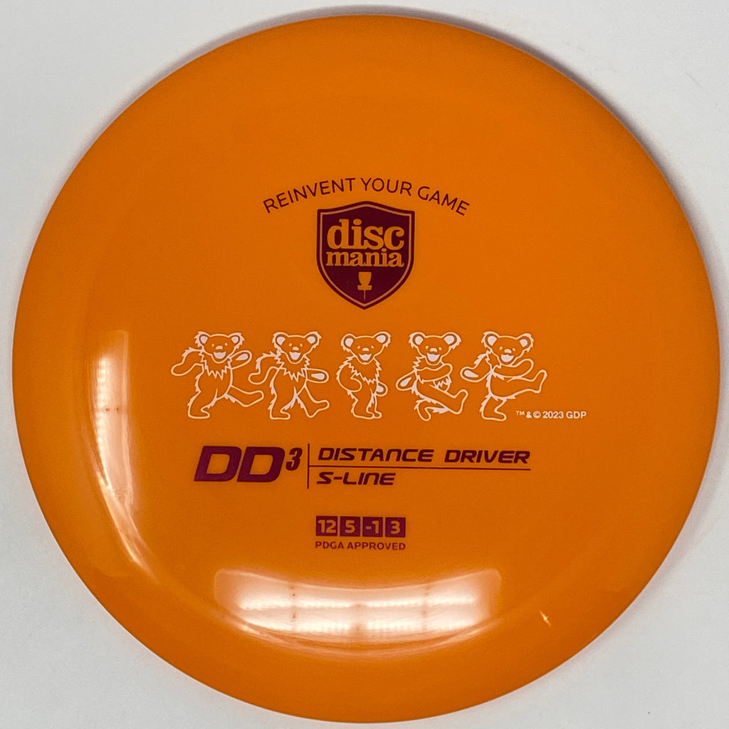 Discmania DD3 (S-Line - Grateful Dead Dancing Bears) Distance Driver