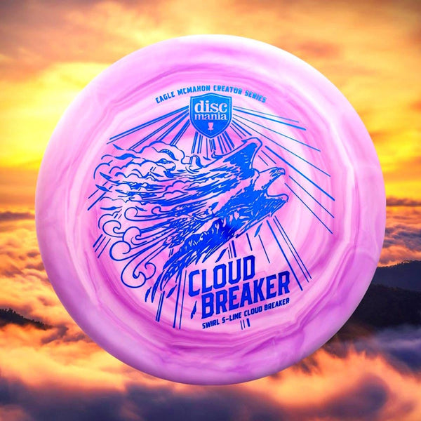 Discmania DD3 (Swirly S-Line - "Cloud Breaker" Eagle McMahon Creator Series) Distance Driver