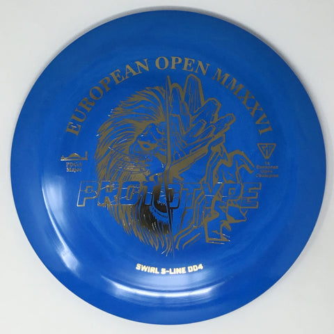 Discmania DD4 (Swirly S-Line - Prototype European Open 2026 Fundraiser) Distance Driver