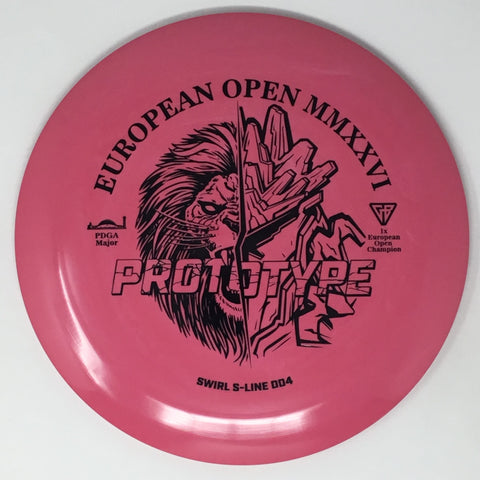 Discmania DD4 (Swirly S-Line - Prototype European Open 2026 Fundraiser) Distance Driver