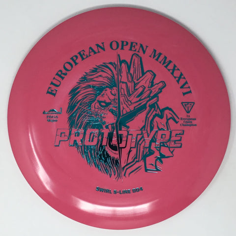 Discmania DD4 (Swirly S-Line - Prototype European Open 2026 Fundraiser) Distance Driver