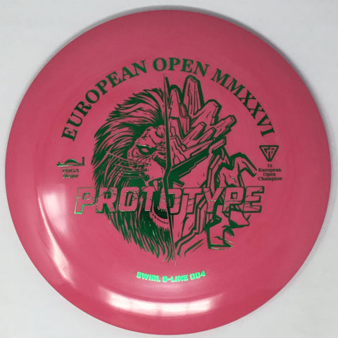 Discmania DD4 (Swirly S-Line - Prototype European Open 2026 Fundraiser) Distance Driver