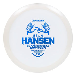 Discmania FD (Q-Line - Ella Hansen 2025 World Championships - Preorder ETA Early October) Fairway Driver