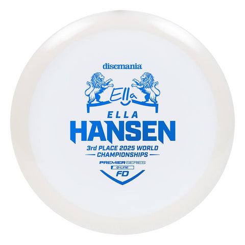 Discmania FD (Q-Line - Ella Hansen 2025 World Championships - Preorder ETA Early October) Fairway Driver