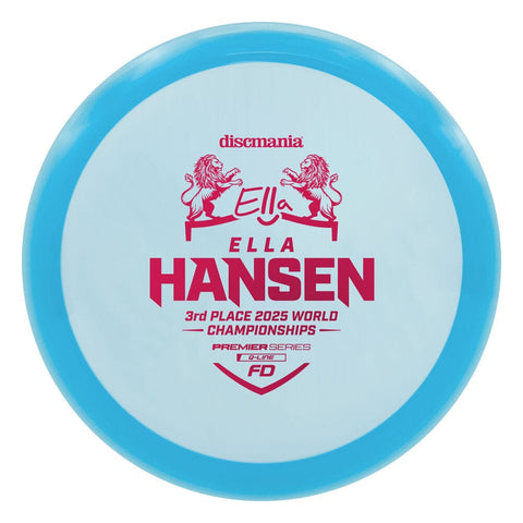 Discmania FD (Q-Line - Ella Hansen 2025 World Championships - Preorder ETA Early October) Fairway Driver