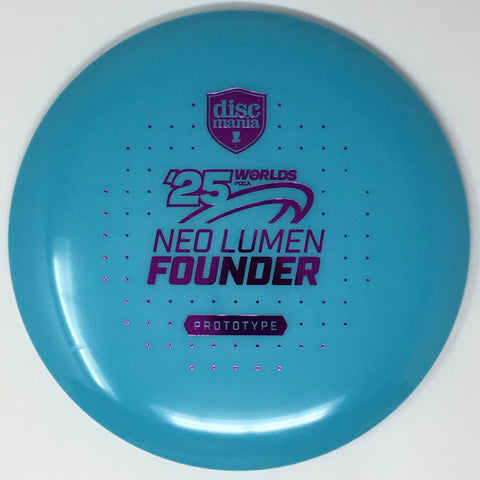 Discmania Founder (Neo Lumen - Prototype - Pro Worlds 2025) Midrange