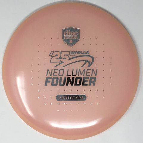 Discmania Founder (Neo Lumen - Prototype - Pro Worlds 2025) Midrange
