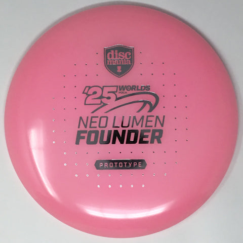 Discmania Founder (Neo Lumen - Prototype - Pro Worlds 2025) Midrange