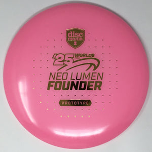 Discmania Founder (Neo Lumen - Prototype - Pro Worlds 2025) Midrange