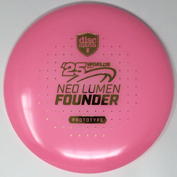 Discmania Founder (Neo Lumen - Prototype - Pro Worlds 2025) Midrange