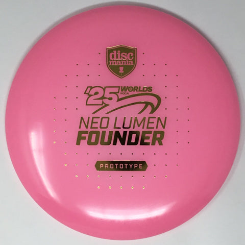 Discmania Founder (Neo Lumen - Prototype - Pro Worlds 2025) Midrange