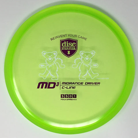 Discmania MD3 (C-Line - Grateful Dead Bear Pair) Midrange