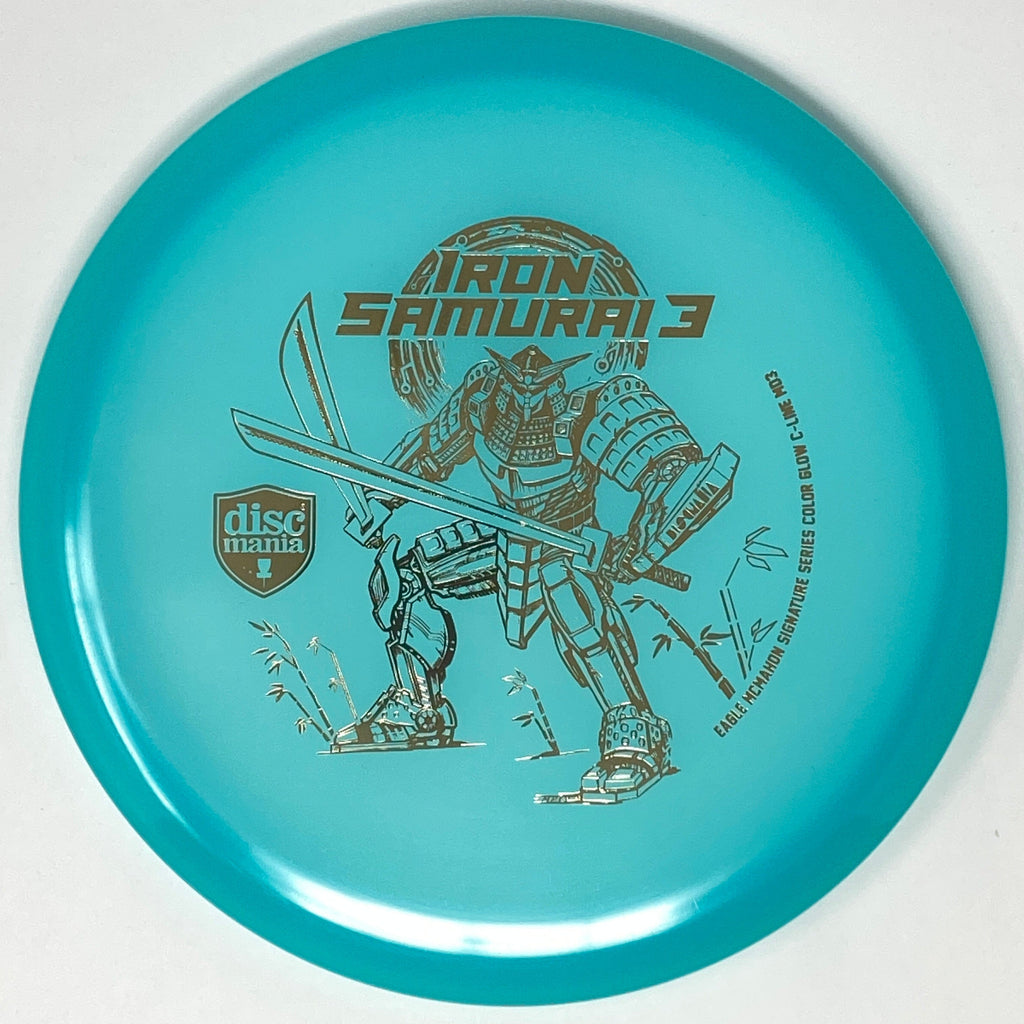 Discmania MD3 (Colour Glow C-Line, "Iron Samurai 3" Eagle McMahon 2022 Signature Series) Midrange