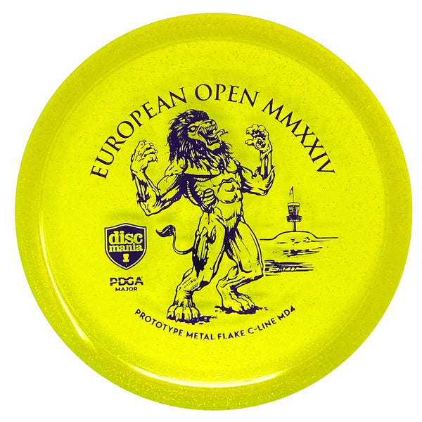 Discmania MD4 (Metal Flake C-Line Prototype - 2024 European Open) Midrange