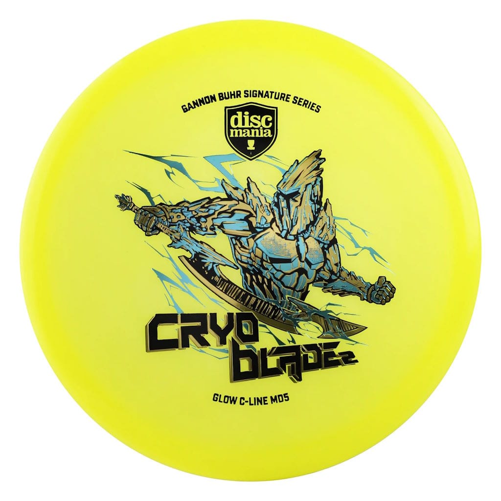 Discmania MD5 (Glow C-Line - "Cryo Blade 2" Gannon Buhr 2026 Signature Series) Midrange
