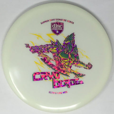 Discmania MD5 (Glow C-Line - "Cryo Blade 2" Gannon Buhr 2026 Signature Series) Midrange
