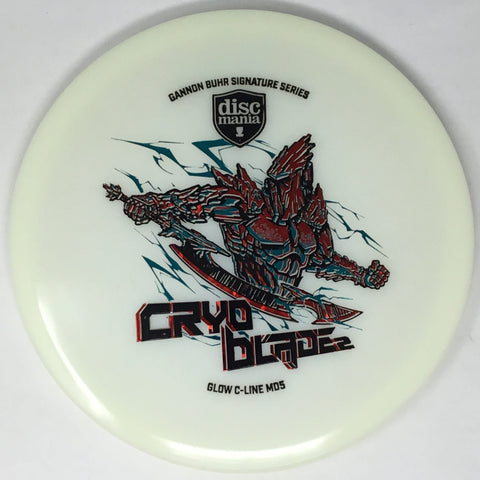 Discmania MD5 (Glow C-Line - "Cryo Blade 2" Gannon Buhr 2026 Signature Series) Midrange