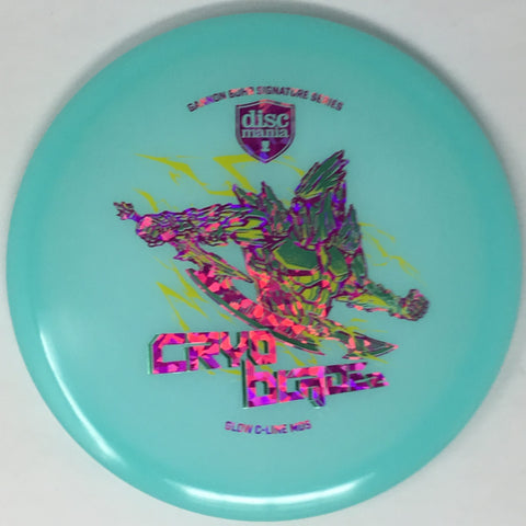 Discmania MD5 (Glow C-Line - "Cryo Blade 2" Gannon Buhr 2026 Signature Series) Midrange