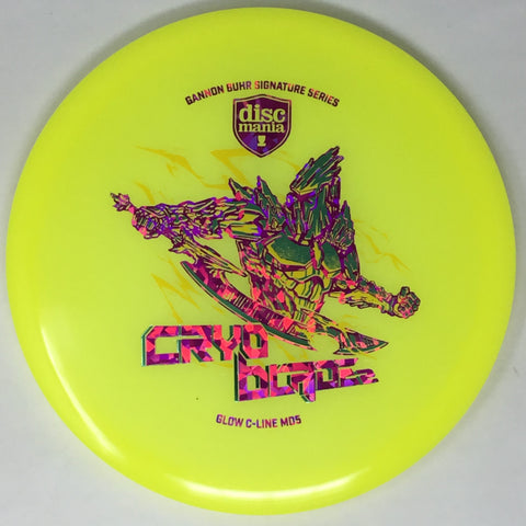 Discmania MD5 (Glow C-Line - "Cryo Blade 2" Gannon Buhr 2026 Signature Series) Midrange