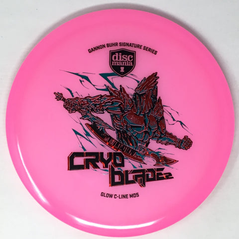 Discmania MD5 (Glow C-Line - "Cryo Blade 2" Gannon Buhr 2026 Signature Series) Midrange